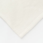 Fleecedecke | der französischen Bulldogge Königin (Ecke)