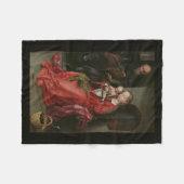 Fleecedecke "der heiligen Familie" (Vorderseite (Horizontal))