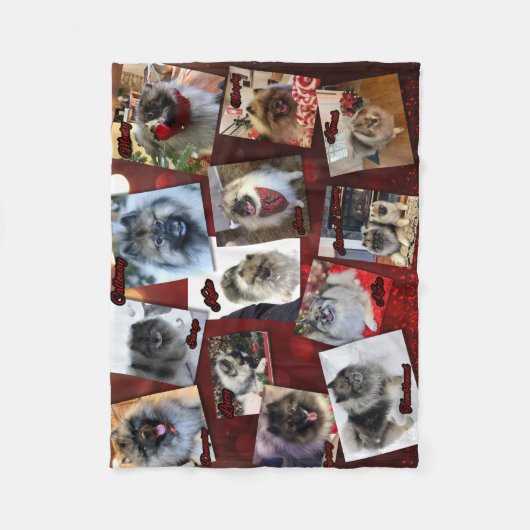 Fleecedecke - Februar (Vorderseite)