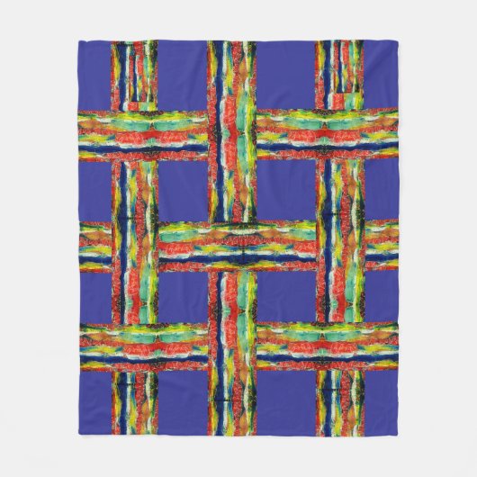 Fleecedecke. Fleecedecke (Vorderseite)