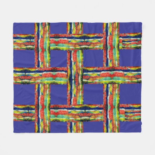 Fleecedecke. Fleecedecke (Vorderseite (Horizontal))