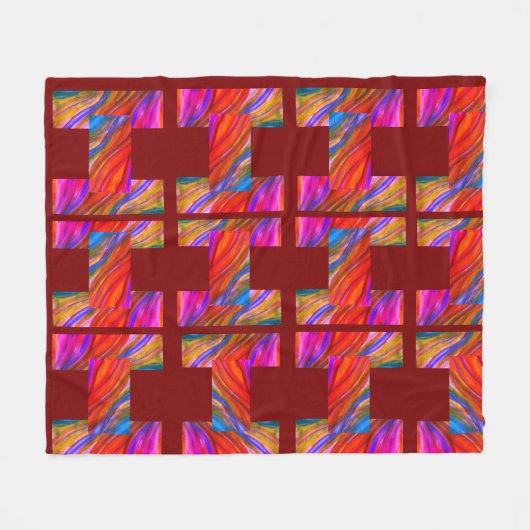 Fleecedecke. Fleecedecke (Vorderseite (Horizontal))