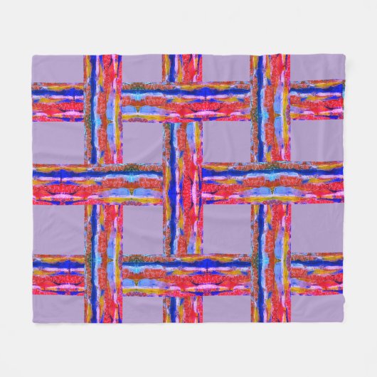 Fleecedecke. Fleecedecke (Vorderseite (Horizontal))