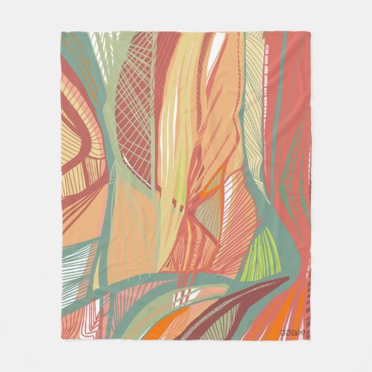 Fleecedecke. Fleecedecke (Vorderseite)