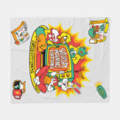 Fleecedecke. Fleecedecke (Vorderseite (Horizontal))