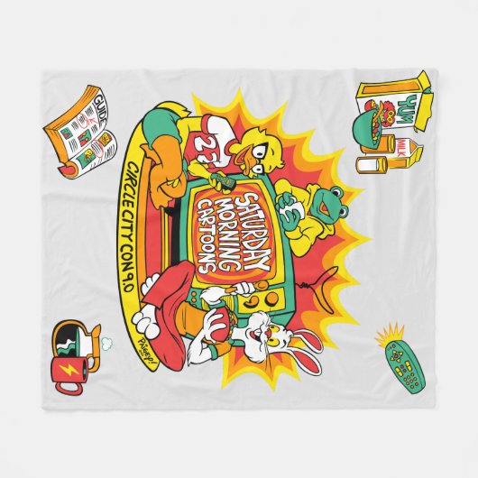 Fleecedecke. Fleecedecke (Vorderseite (Horizontal))