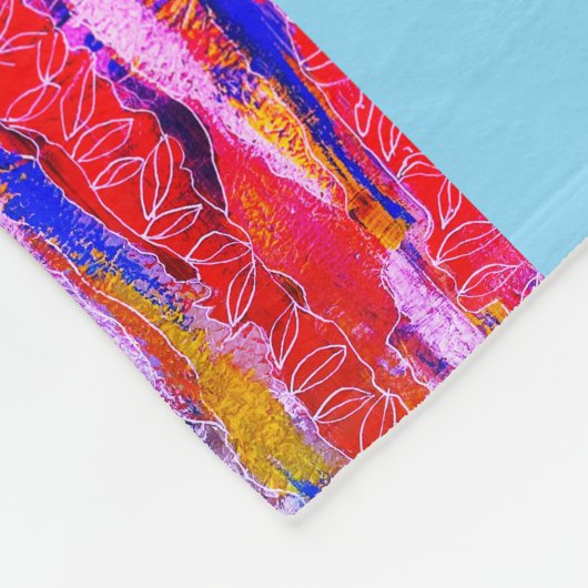 Fleecedecke. Fleecedecke (Ecke)