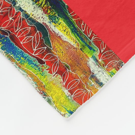 Fleecedecke. Fleecedecke (Ecke)