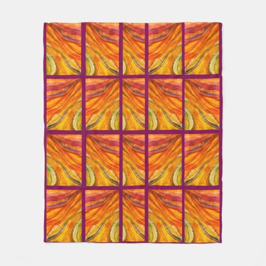 Fleecedecke. Fleecedecke (Vorderseite)