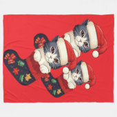 Fleecedecke. Fleecedecke (Vorderseite (Horizontal))