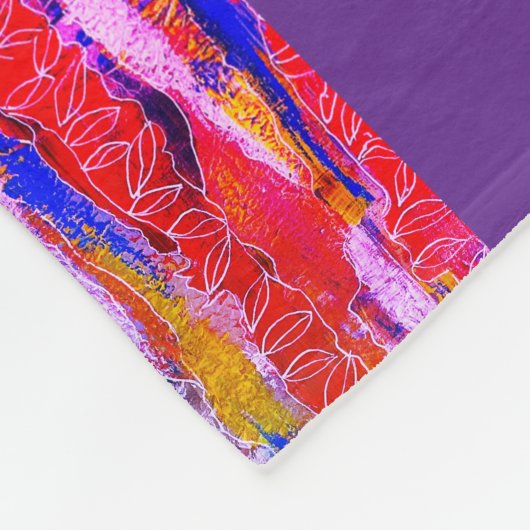 Fleecedecke. Fleecedecke (Ecke)