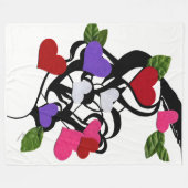 Fleecedecke "Heartfelt" (Vorderseite (Horizontal))