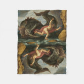 Fleecedecke "Jonah and the Whale" (Vorderseite)