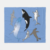 Fleecedecke, Meereslebewesen, Ozeane, wild lebende Fleecedecke (Vorderseite (Horizontal))