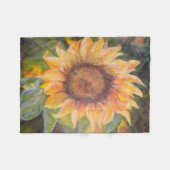 Fleecedecke Sonnenblume (Vorderseite (Horizontal))
