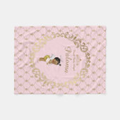 Fleecedecken, Babydusche, Babymädchen, Prinzessin, Fleecedecke (Vorderseite (Horizontal))