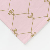 Fleecedecken, Babydusche, Babymädchen, Prinzessin, Fleecedecke (Ecke)