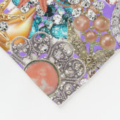 Fleecedecken, Babydusche, Babymädchen, Prinzessin, Fleecedecke (Ecke)