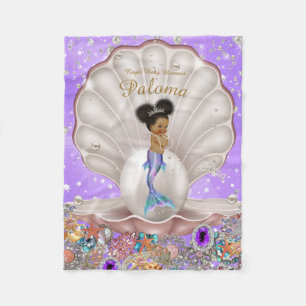 Fleecedecken, Babydusche, Babymädchen, Prinzessin, Fleecedecke