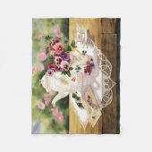 FleeceThrow ~ ' viktorianisches Tea Fleecedecke (Vorderseite)