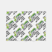 FLEECKEN - LEBEN, LIMON, SALZ, TEQUILA! FLEECEDECKE (Vorderseite (Horizontal))