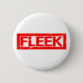 Fleek-Briefmarke Button (Vorderseite)