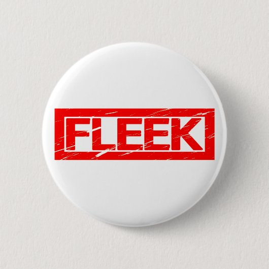Fleek-Briefmarke Button (Vorderseite)