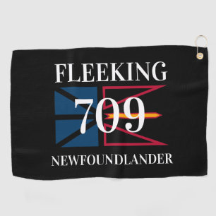 Fleeking Newfundland 709 GOLF Golfhandtuch