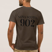 Fleeking Nova Scotian Halifax Dartmouth 902 T-Shir T-Shirt (Rückseite)