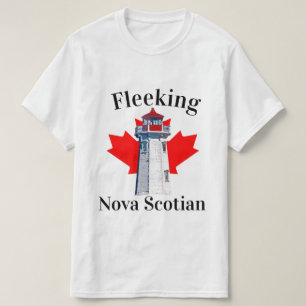 Fleeking Nova Scotian Halifax Dartmouth Lighthouse T-Shirt