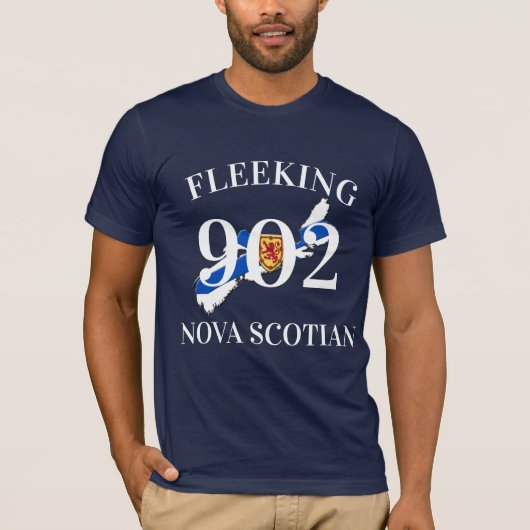 Fleeking Nova Scotian Shirt Halifax Dartmouth 902 (Vorderseite)