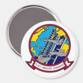 Fleet Imaging Command Atlantic Round Magnet (Vorderseite/Rückseite)