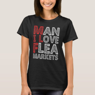 Fleet Market Antique Collector Vintag Hunter Barga T-Shirt