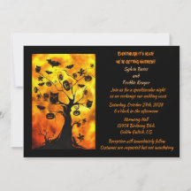 Fleet & Owls in Tree Elegantes Halloween Hochzeit