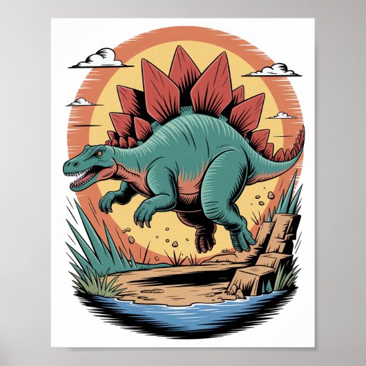 Fleet-Stegosaurus Poster (Vorne)