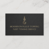 Fleet Towing QR Code Visitenkarte (Vorderseite)