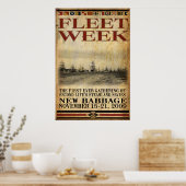 Fleet Week Poster (Küche)