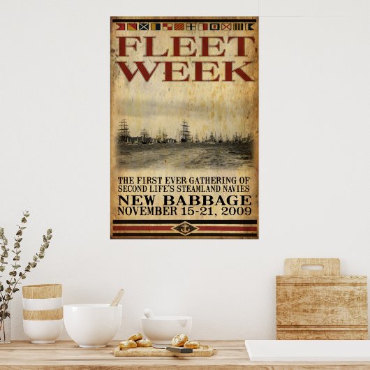 Fleet Week Poster (Küche)