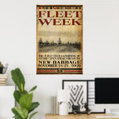 Fleet Week Poster (Heimbüro)
