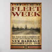 Fleet Week Poster (Vorne)