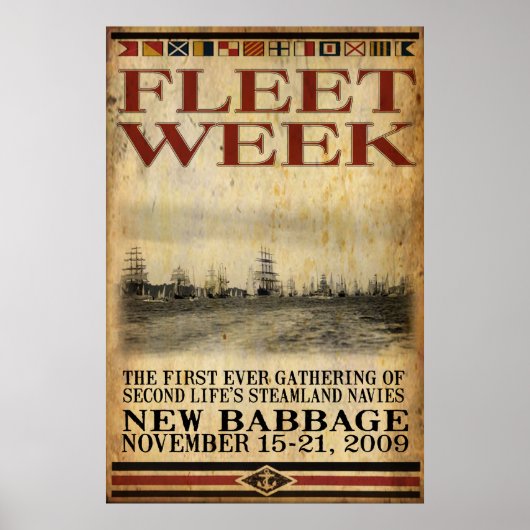Fleet Week Poster (Vorne)