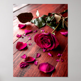 "Fleeting Beauty" Poster