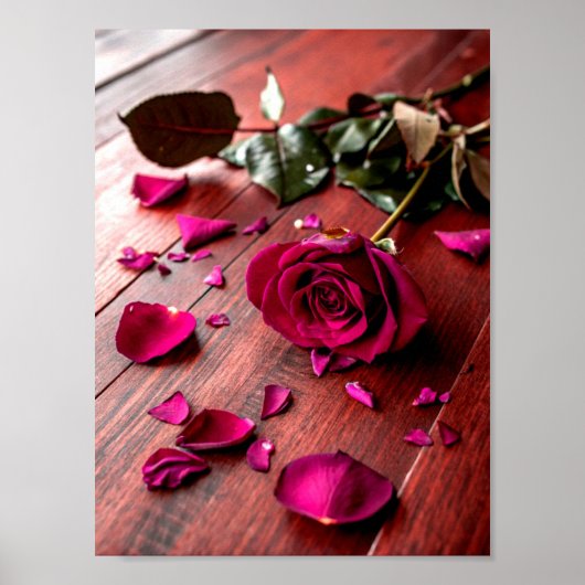 "Fleeting Beauty" Poster (Vorne)