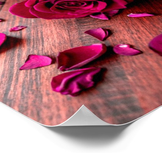 "Fleeting Beauty" Poster (Ecke)