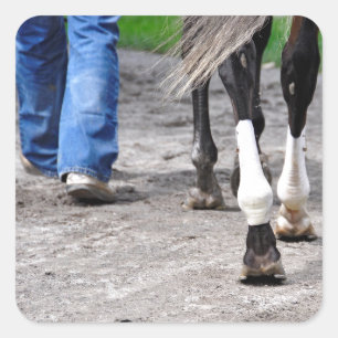 Fleetphoto Quadratischer Aufkleber