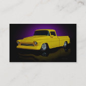 Fleetside Lieferwagen Visitenkarte (Rückseite)