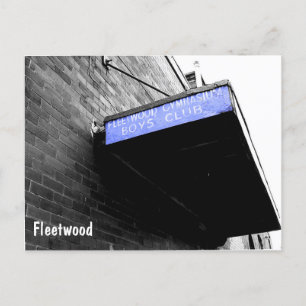 Fleetwood Boy's Club Postkarte
