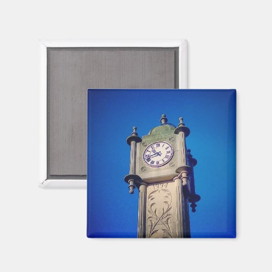 Fleetwood Clock Tower Magnet (Vorderseite/Rückseite)