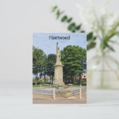 Fleetwood-Gedenkpark Postkarte (Stehend Vorderseite)