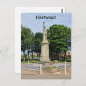 Fleetwood-Gedenkpark Postkarte (Vorne/Hinten)